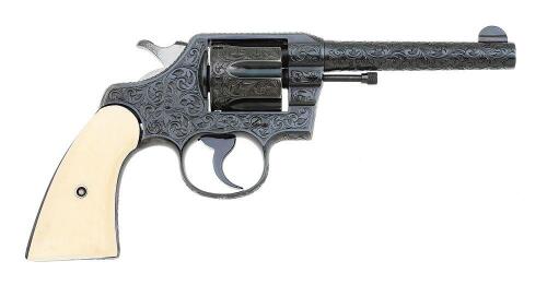 Custom Engraved Colt Army Special Revolver