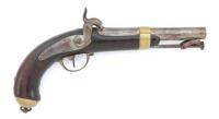 French Model 1837 Navy Percussion Pistol by Chatellerault