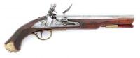 British Flintlock Holster Pistol by Segary