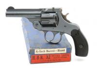 Excellent Harrington & Richardson Automatic Ejecting Double Action Revolver with Original Box