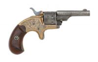 Engraved Colt Open Top Pocket Revolver