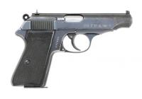 Walther PP Semi-Auto Pistol with Police Markings