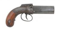 Ethan Allen Bar Hammer Percussion Pepperbox Pistol