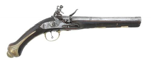 Unmarked Mediterranean Flintlock Pistol