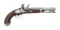 U.S. Model 1836 Flintlock Pistol with Commercial Lock