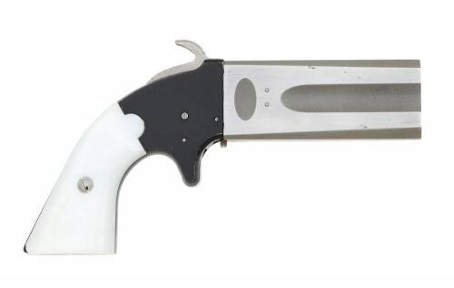 Unmarked Contemporary Swivel Barrel Spur Trigger Percussion Pistol