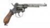 Belgian Lefaucheux Patent Double Action Pinfire Revolver