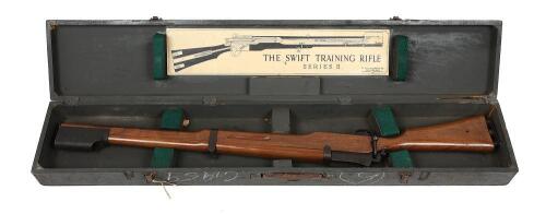 Very Fine British B-Series Swift Training Rifle with RAF-Marked Transit Chest