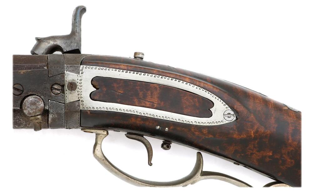 Unmarked Percussion Swivel Barrel Combination Gun