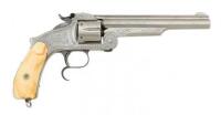 Engraved Smith & Wesson No. 3 Second Model Russian Revolver