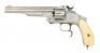 Engraved Smith & Wesson No. 3 Second Model Russian Revolver - 3