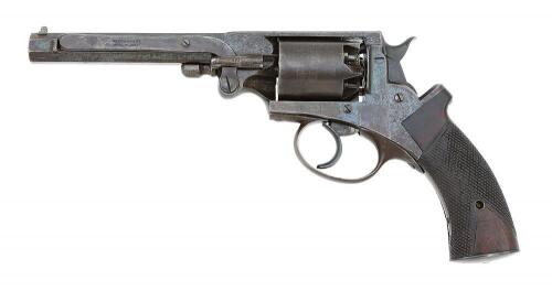 Scarce U.S. Massachusetts Arms Co. Adams Patent Double Action Percussion Revolver