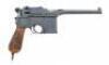 German C96 Conehammer Semi-Auto Pistol by Mauser with John Rigby Retailer Markings