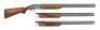 Winchester Model 101 Skeet Over Under Shotgun Three Barrel Set