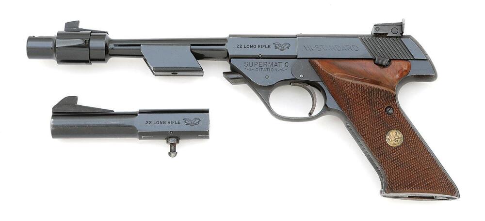 High Standard Supermatic Citation Two Barrel Set Semi-Auto Pistol