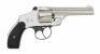 Excellent Smith & Wesson 38 Safety Hammerless Revolver with Original Box - 2