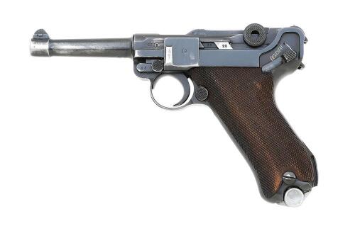 German P.08 Luger S/42 Pistol by Mauser