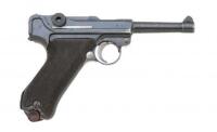 German P.08 Luger S/42 Pistol by Mauser