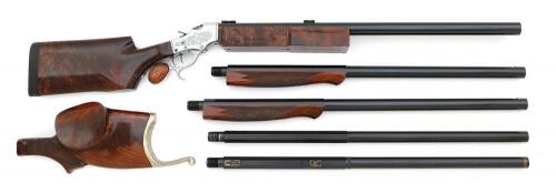 Very Fine Paul Shuttleworth CPA Stevens 44 1/2 Five-Barrel Target Set