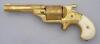 Wonderful Engraved and Gold-Plated Moore's Patent Front Loading Revolver - 4