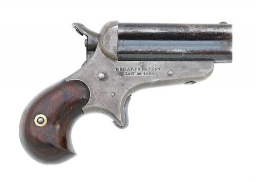 Sharps Model 4A “Bulldog” Pepperbox Pistol