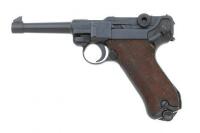 German P.08 Luger S/42 Pistol by Mauser