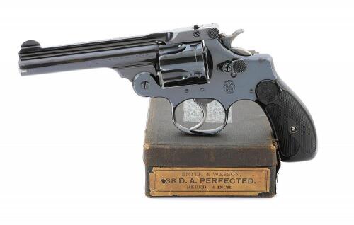 Smith & Wesson 38 Double Action Perfected Revolver with Factory Box