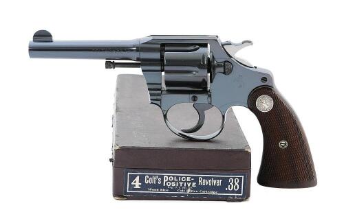 Excellent Colt Police Positive Double Action Revolver with Original Box