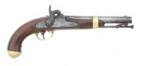 U.S. Model 1842 Percussion Pistol by Johnson