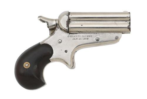 Sharps Model 4B Bulldog Pepperbox Pistol