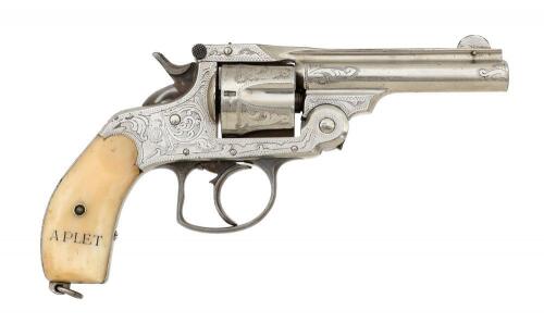 Engraved Garate, Anitua & Co. 38 Double Action Revolver