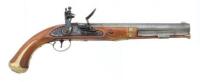 Unmarked Reproduction Model 1807 Harpers Ferry Flintlock Single Shot Pistol
