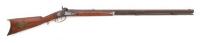 Unmarked Percussion Halfstock Rifle with H. Parker Lock