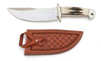 Custom Scagel Style Camp Knife By McCarty