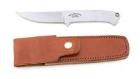 Custom One Piece Drop Point Knife By Parker