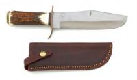 Custom Stag Handle Roberts Roost Bowie