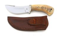 Custom Ram Horn Skinning Knife