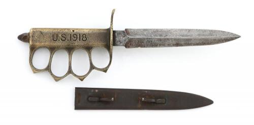 French U.S. Mark I Trench Knife