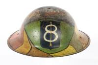 First World War Theater-Painted US Doughboy Helmet