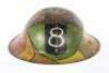 First World War Theater-Painted US Doughboy Helmet