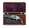 Very Fine Smith & Wesson No. 1 Second Issue Revolver with Lovely Gutta-Percha Case Presented to New York Mathematician Daniel W. Fish