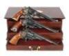 Important Engraved Smith & Wesson Three Revolver Set Factory Made for Legendary U.S. Border Patrol Agent Bill Jordan - 9