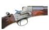 Extremely Rare & Very Fine Remington Hepburn No. 3 C Grade Long Range Creedmoor Rifle with Factory Cased Sights - 4