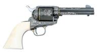 Masterful Dennis Kies Hidden Screw Engraved Colt Single Action Army Revolver