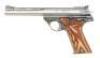 Rare TDE / L.E. Jurras Custom Model 100 Auto Mag Semi-Auto Pistol with Matching Serial Numbers - 2