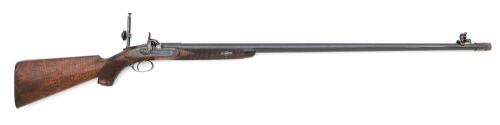 Fine British Percussion Match Rifle by George Gibbs