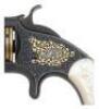 Magnificent Gustave Young Engraved and Gold Inlaid Smith & Wesson Model 1 1/2 Second Issue Factory Exhibition Revolver - 6