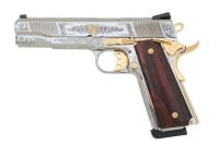 Unique Smith & Wesson SW1911 Semi-Auto Pistol Factory Engraved and Consecutively Numbered