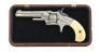 Fine Engraved Smith & Wesson No. 1 Third Issue Revolver with Playing Cards Gutta Percha Case - 2