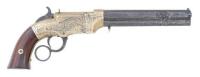 Engraved Volcanic No. 1 Lever Action Pistol by New Haven Arms Co.